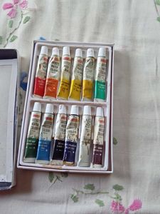Paint Brushes Set Of10,Camel Artist Colour,Palette