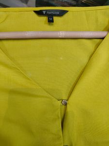 VAN HEUSEN Peplum Top with Puff Sleves