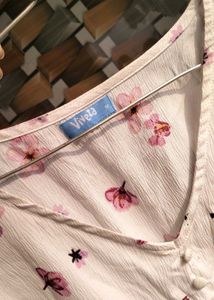 Floral Print Crop Top