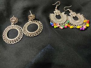 Silver Earrings ✨
