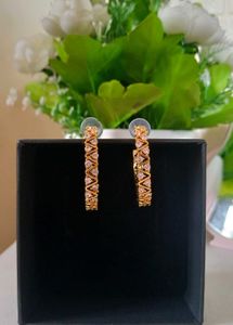 Sparkling Hoop Earrings