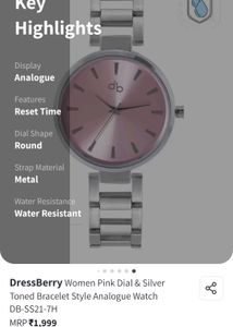 Dresberry Watch