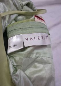 Valerie x Hansel &amp; Gretel Olive Garden Ruffle Gown