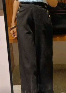 Chic Black Wide Leg Pants