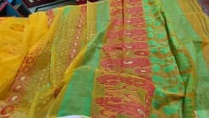 yellow saree for haldi