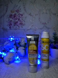 Garnier Face Wash &amp; Sunscreen