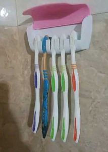 Toothbrush Holder &amp; Dispenser