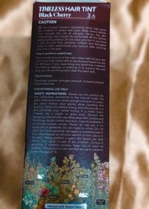 Paradyes Black Cherry Hair Color Half Price!!!