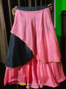 Lehenga And Blouse Without Duppta
