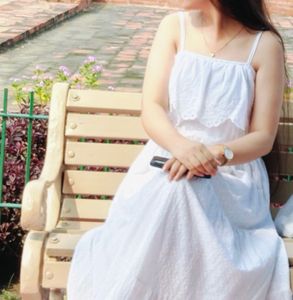 White Eyelet Sundress