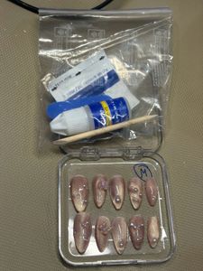 Press On Nails - Cat Eye Design