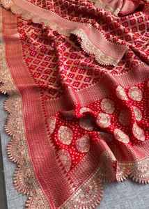 Brand New Pure Khaddi Georgette Banarasi Weaving S