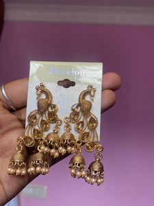 Peacock Earrings