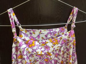 Floral Sleveless Light Top For Summer Girly☀️