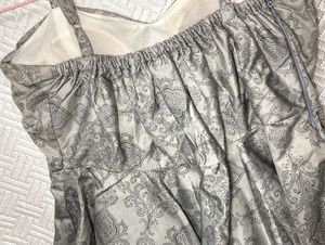 Royal Grey Strapped Top