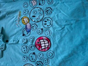 Cool Graphic Print Shirt for boys