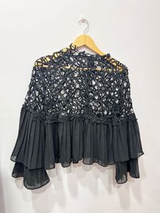 Black Party Korean Top