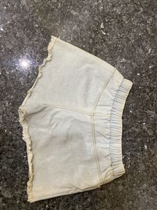 Distressed Denim Shorts
