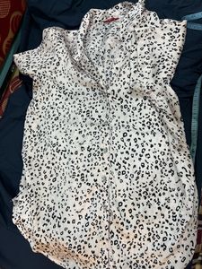 Guess Animal Print Top