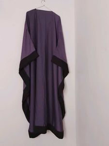 Elegant Purple Kaftan Abaya