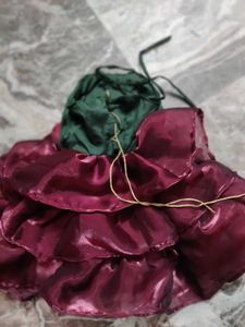 Elegant Green &amp; Maroon Clutch