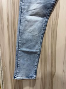Diesel Industries Blue Washed Denim Jeans