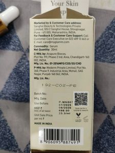 My Glamm 10% Niacinamide clarifying Serum