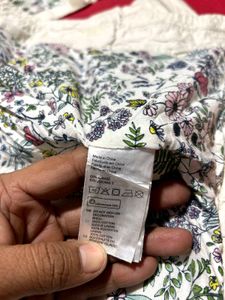 H&amp;M Floral-Lined Hooded Jacket for Kids