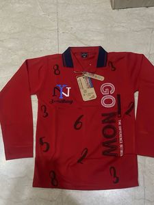 Kid Joy Red Graphic Print Shirt
