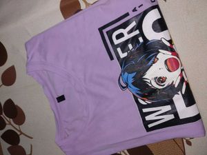 Anime Graphic T-Shirt S size