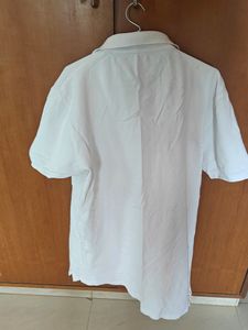 Tommy Hilfiger Authentic White Polo For Sale