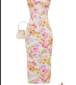 Newme Floral Midi Dress