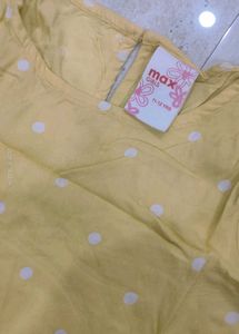 Cute Yellow Girls Top