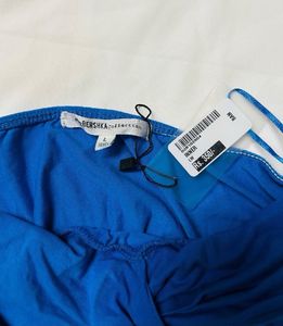 Blue Tube / Strapless Bodysuit