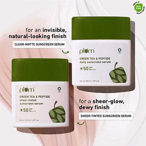GREEN TEA &amp; PEPTIDE SHEER - TINTED SUNSCREEN SERUM