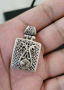 Sterling Silver 925 Filigree Pendant