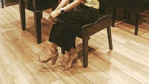 Brown High Heels