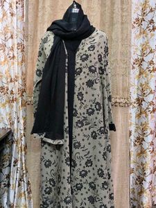 Floral Print burkha