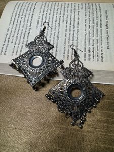 Oxidised Earrings