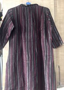 Half Mandarin Collar Kurta