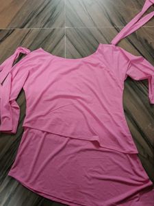 Pink Mickey Mouse Top