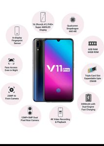 Vivo V11 Pro Smartphone 64gb