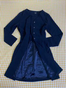 Black Button-Down Dress Bust 34