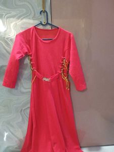 Cute Pink Girls Dress