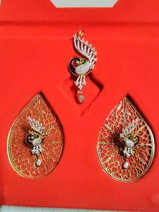 Peacock Jewellery Set 🦚