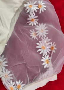 Camila White Designer Arms Top