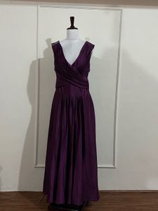 Elegant Purple Gown