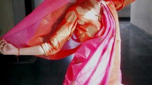 Banarasi Blouse Orange Color