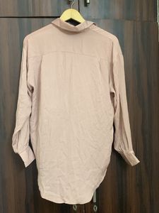 Blush Pink Button-Down Shirt