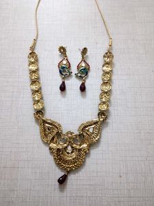 Elegant Peacock Jewelry Set